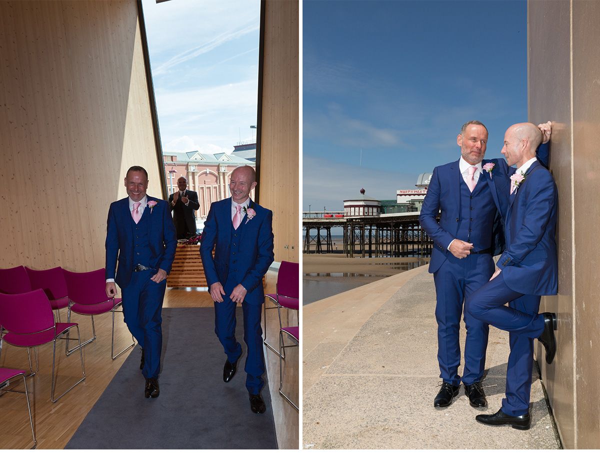 festival house gay wedding blackpool