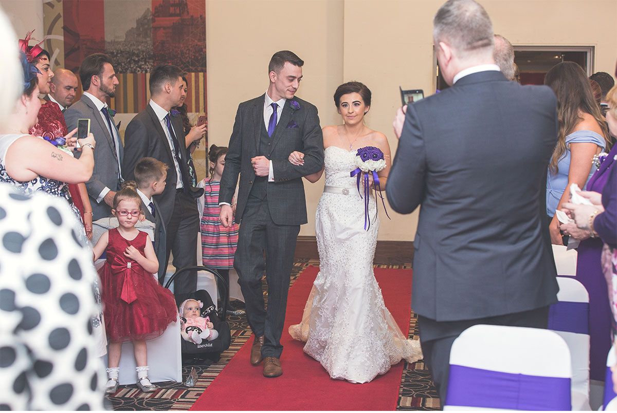 Frankie & Emily The Village Hotel Wedding Blackpool