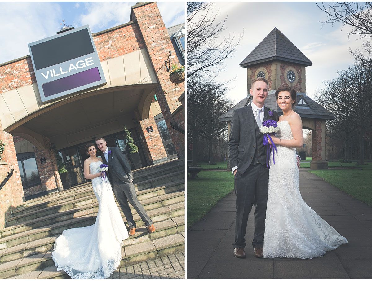 Frankie & Emily The Village Hotel Wedding Blackpool