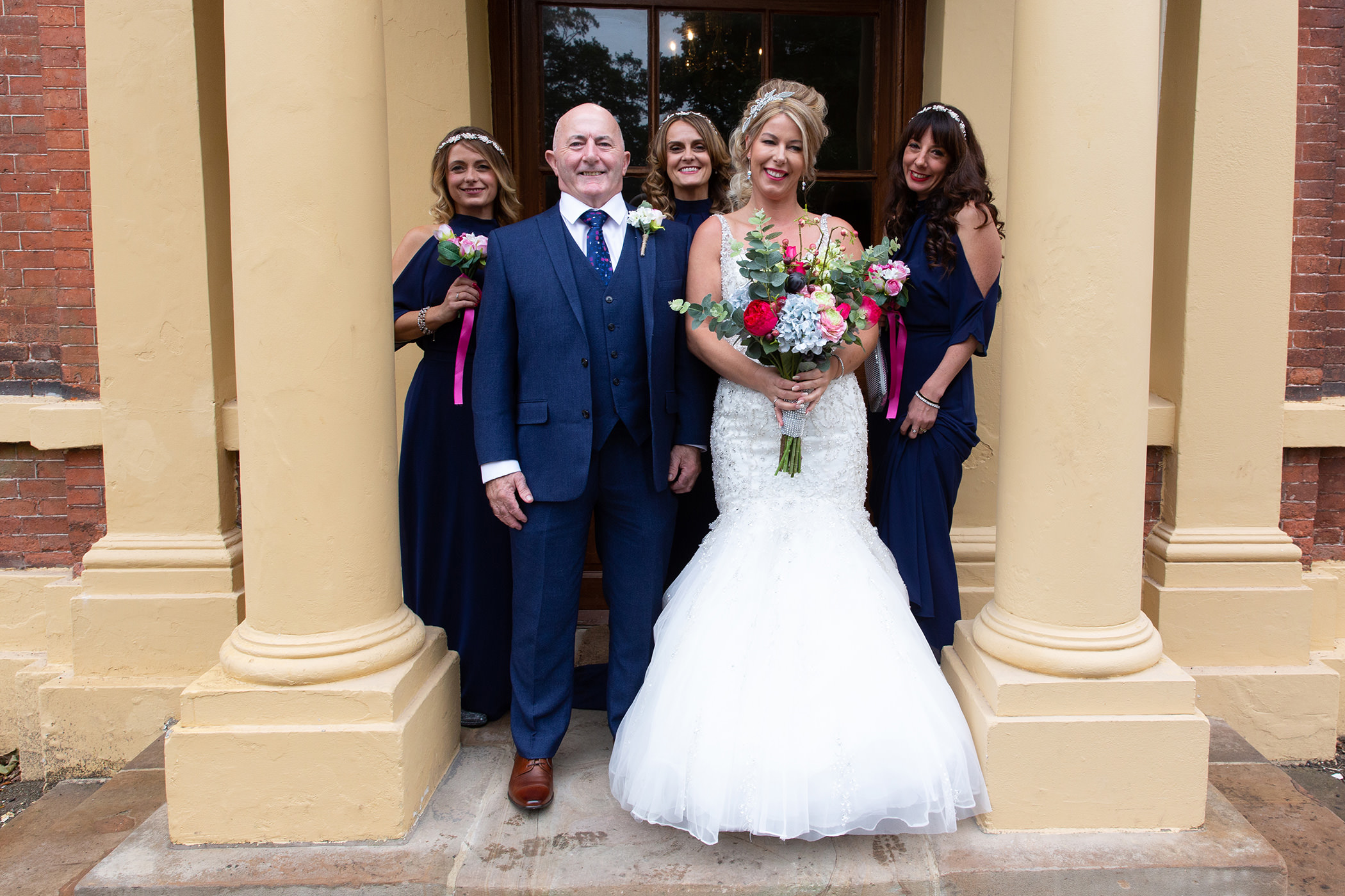 the wedding party