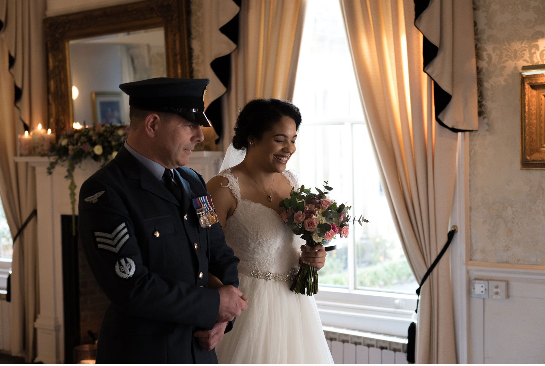 Sam & Rebecca wedding Bartle Hall