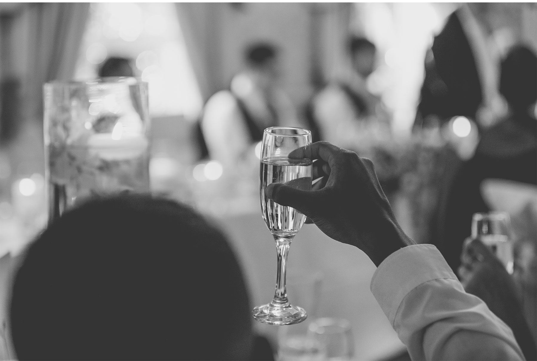 toast the bride and groom