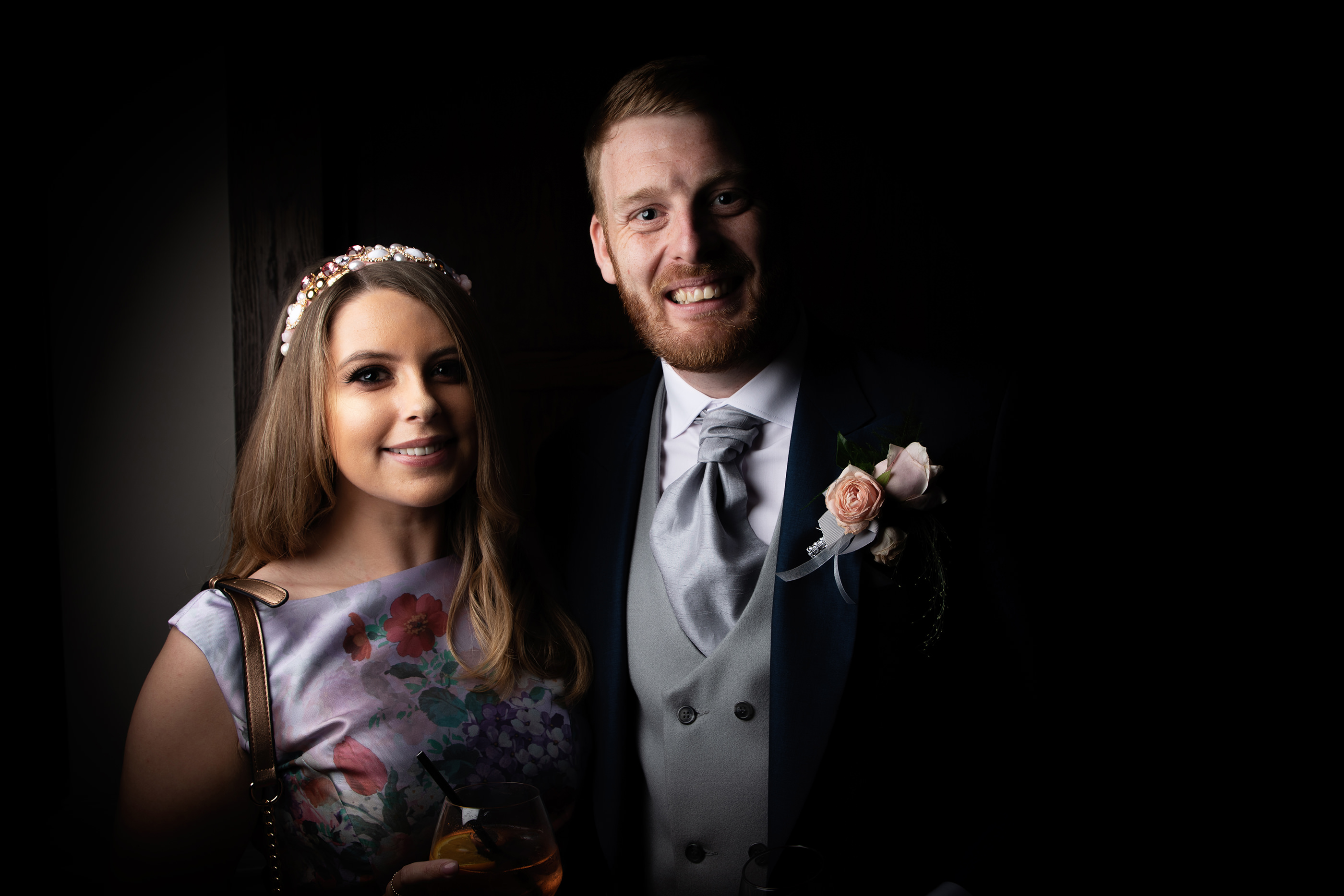 wedding couple portrait