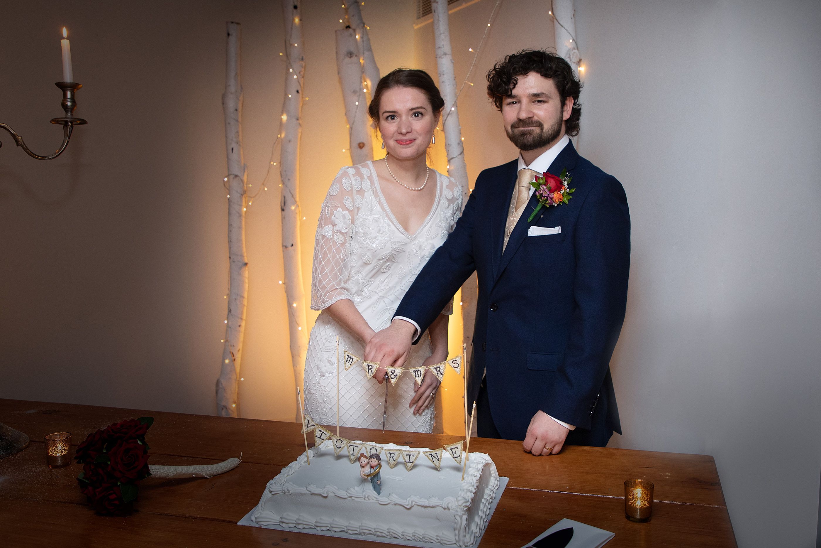 The wedding cake