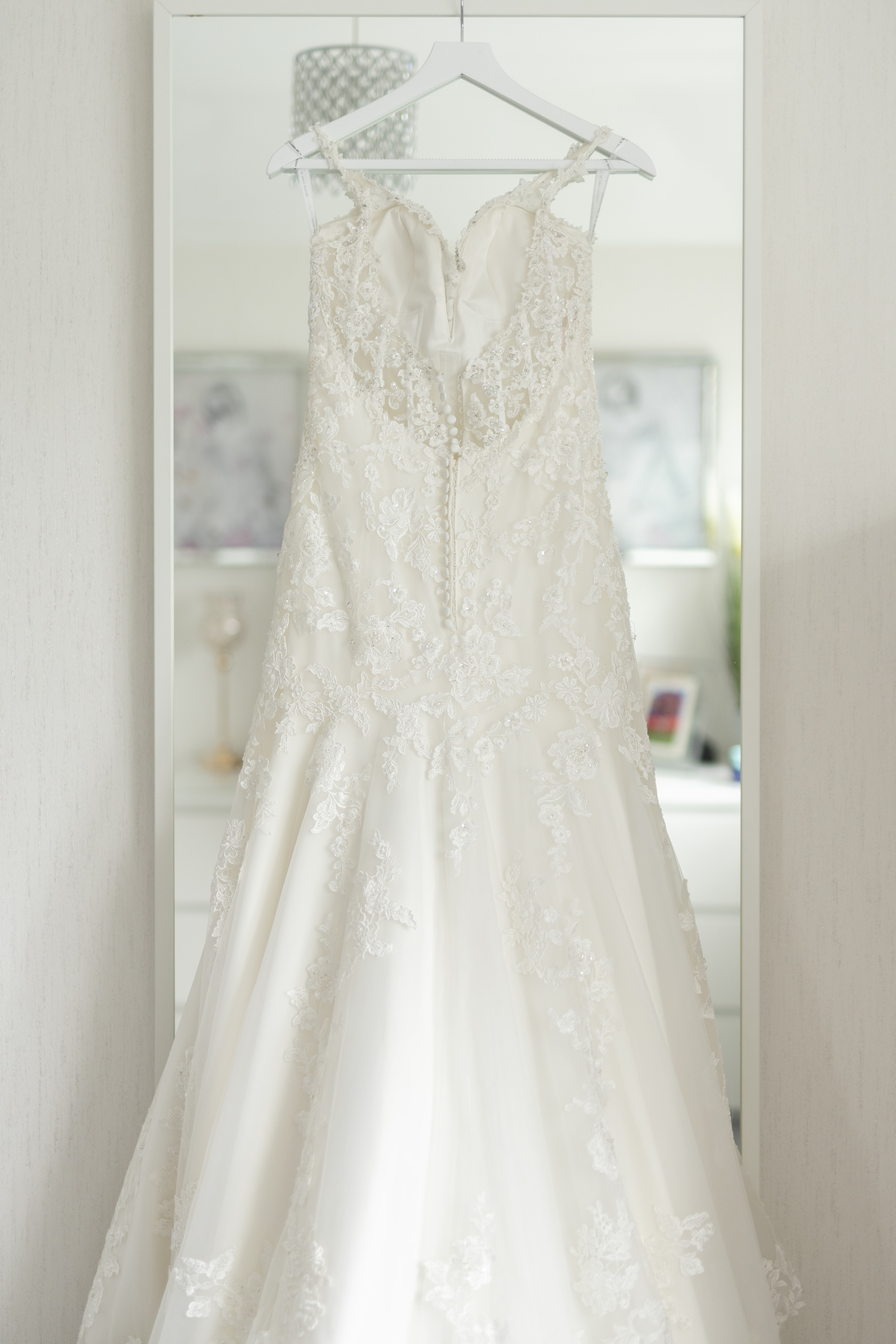 the wedding dress
