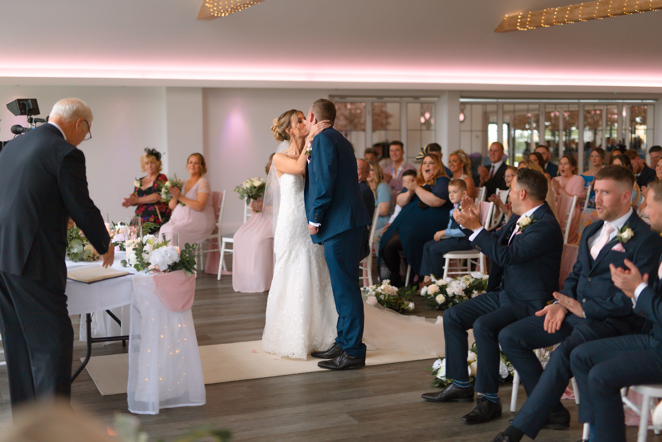 You may now kiss the bride