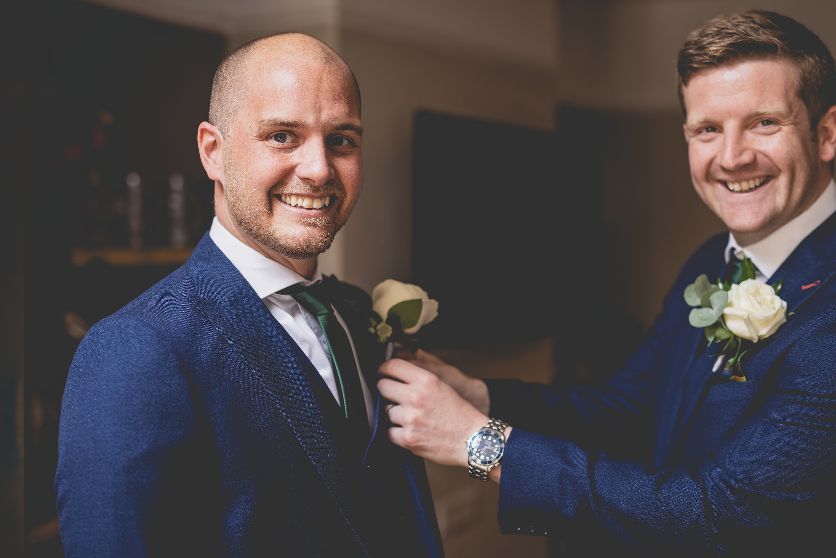 the groom and best man