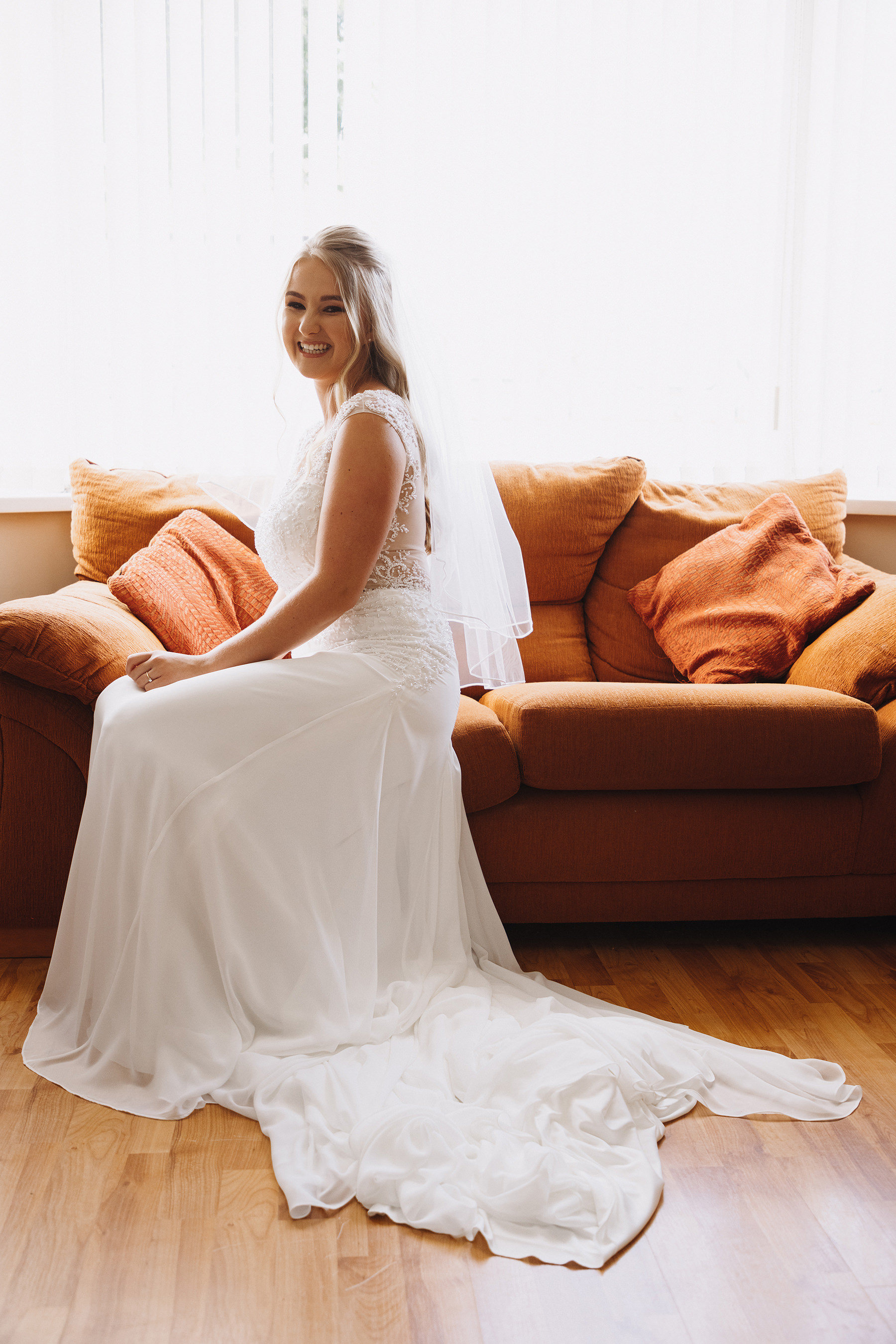 the wedding dress