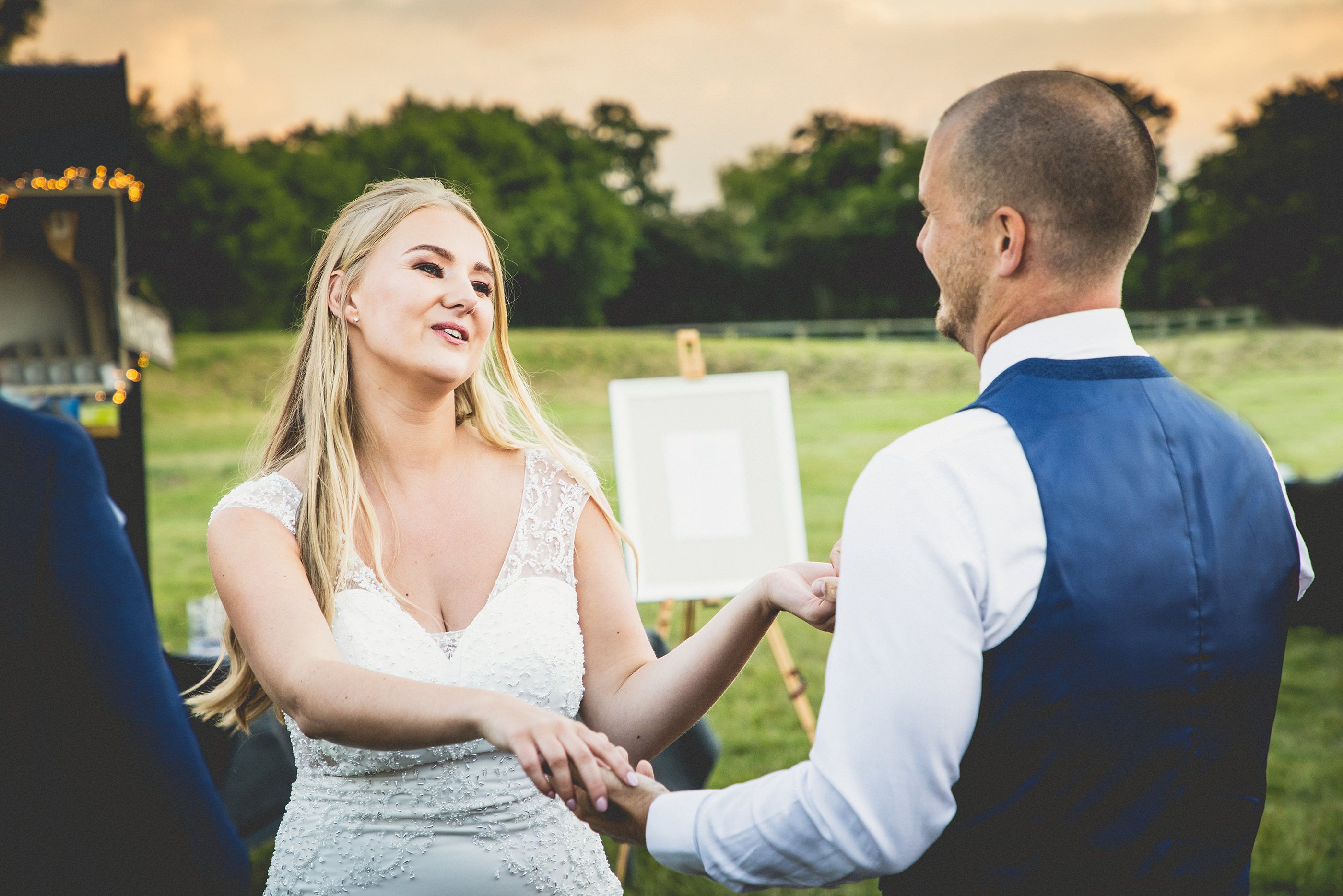 the first dance at Warren farm