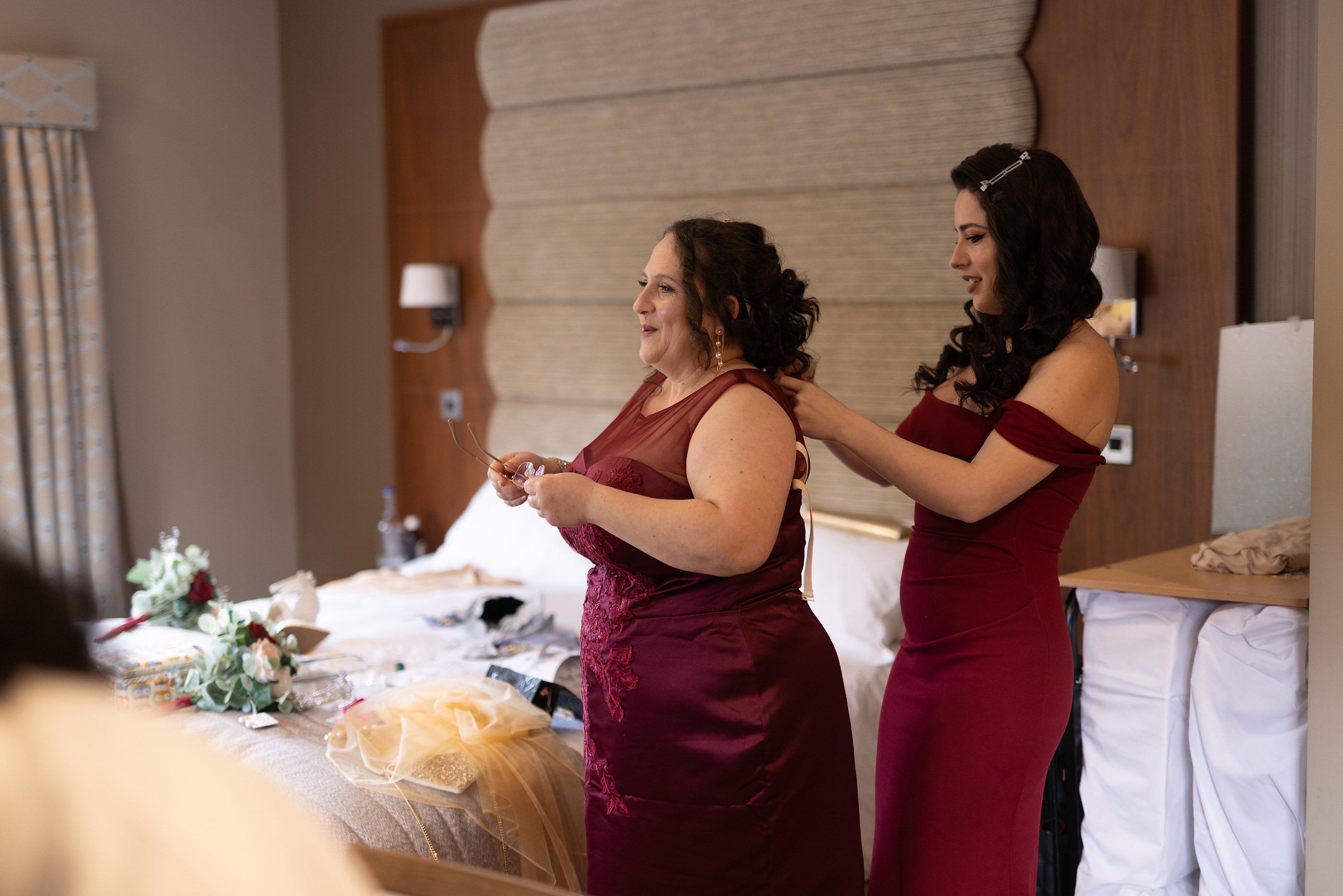  the bridesmaid and brides mother