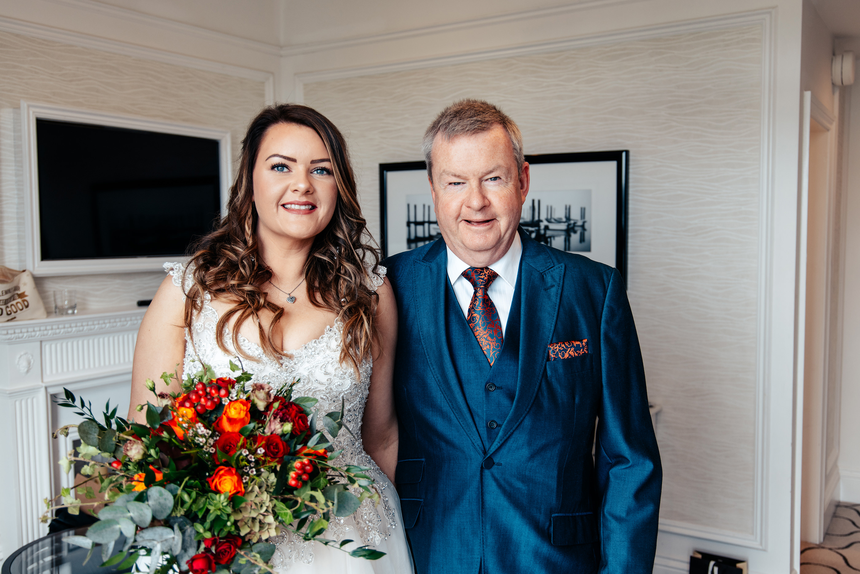  the bride nikki and her father