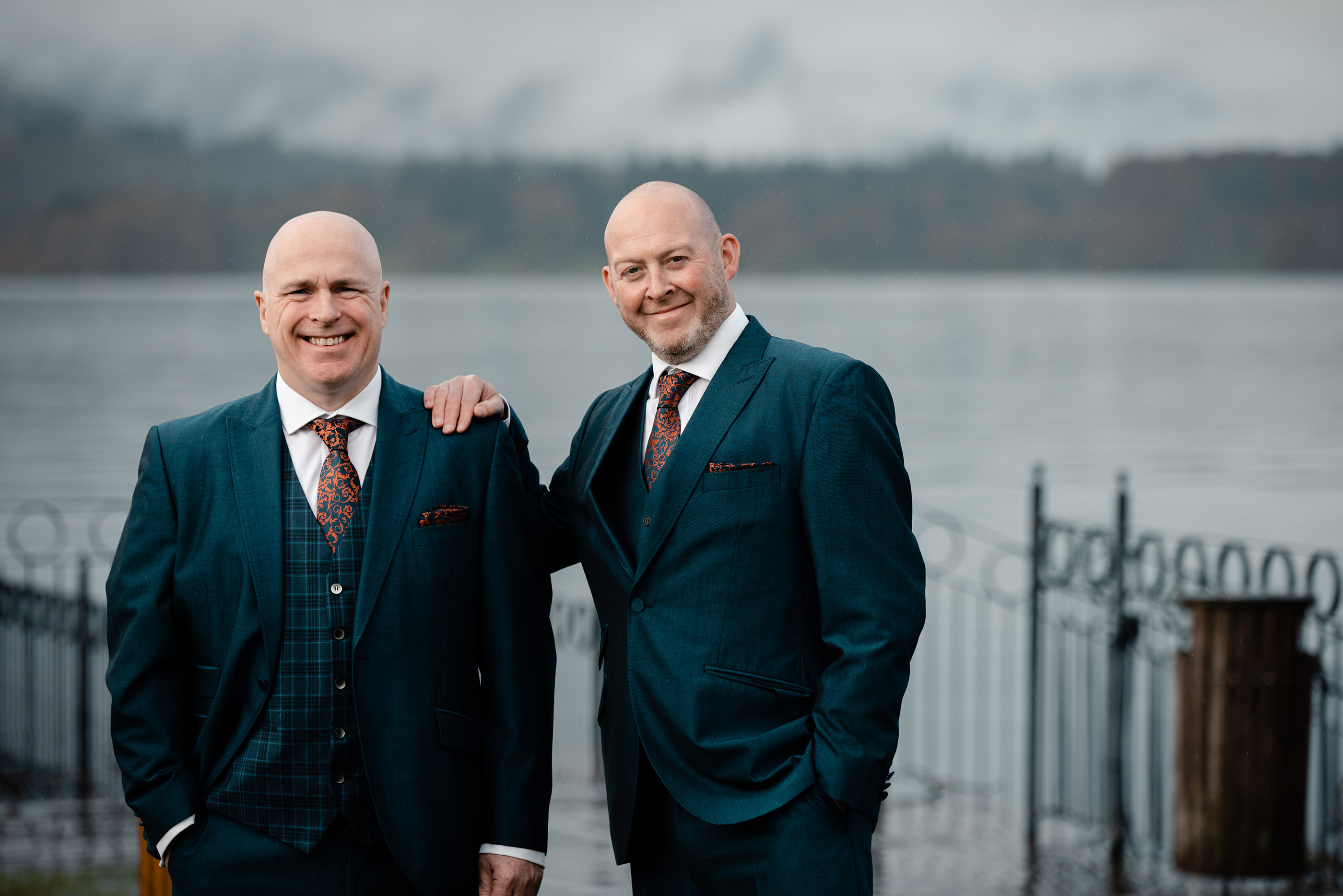  the groom and best man