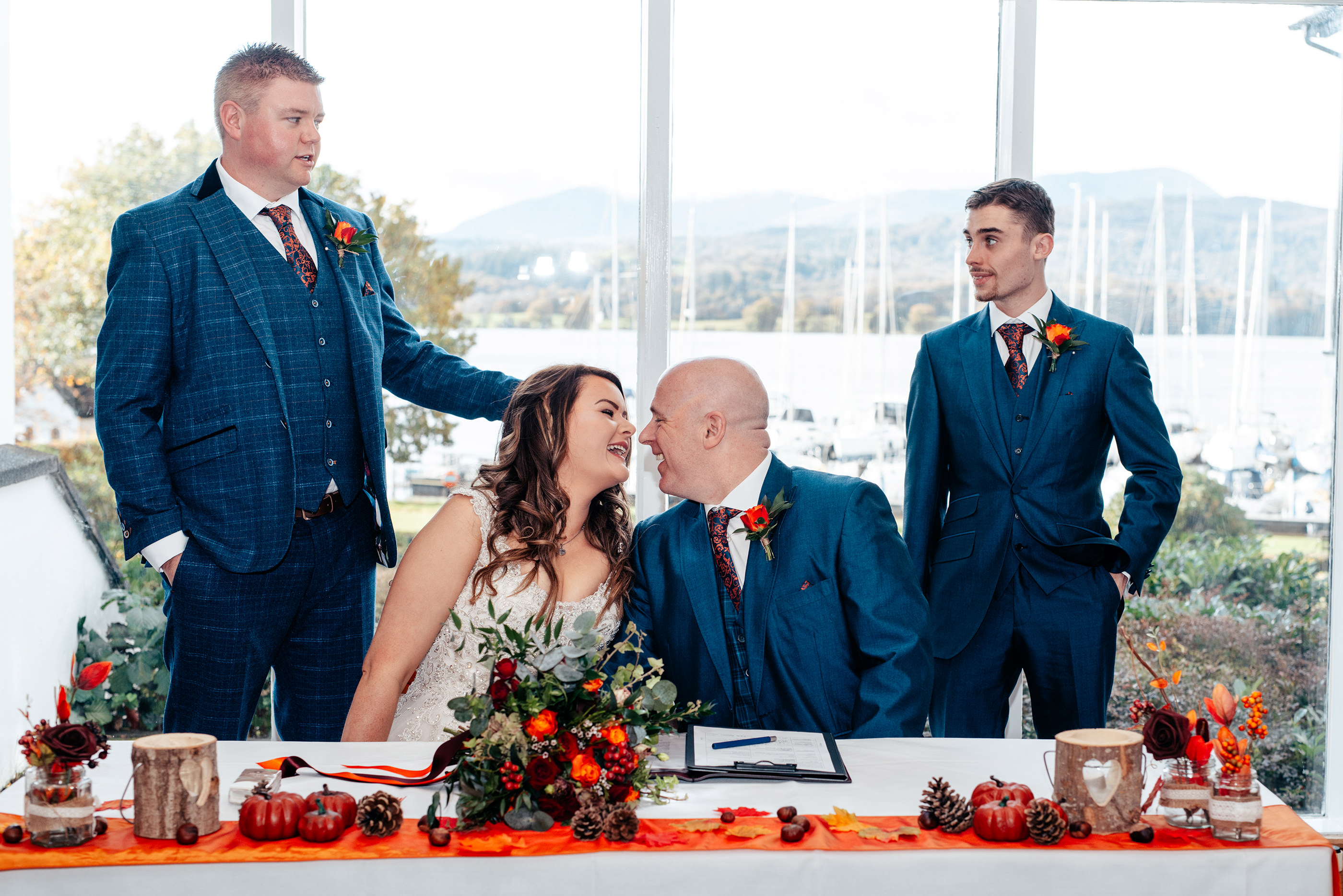  signing of the wedding register