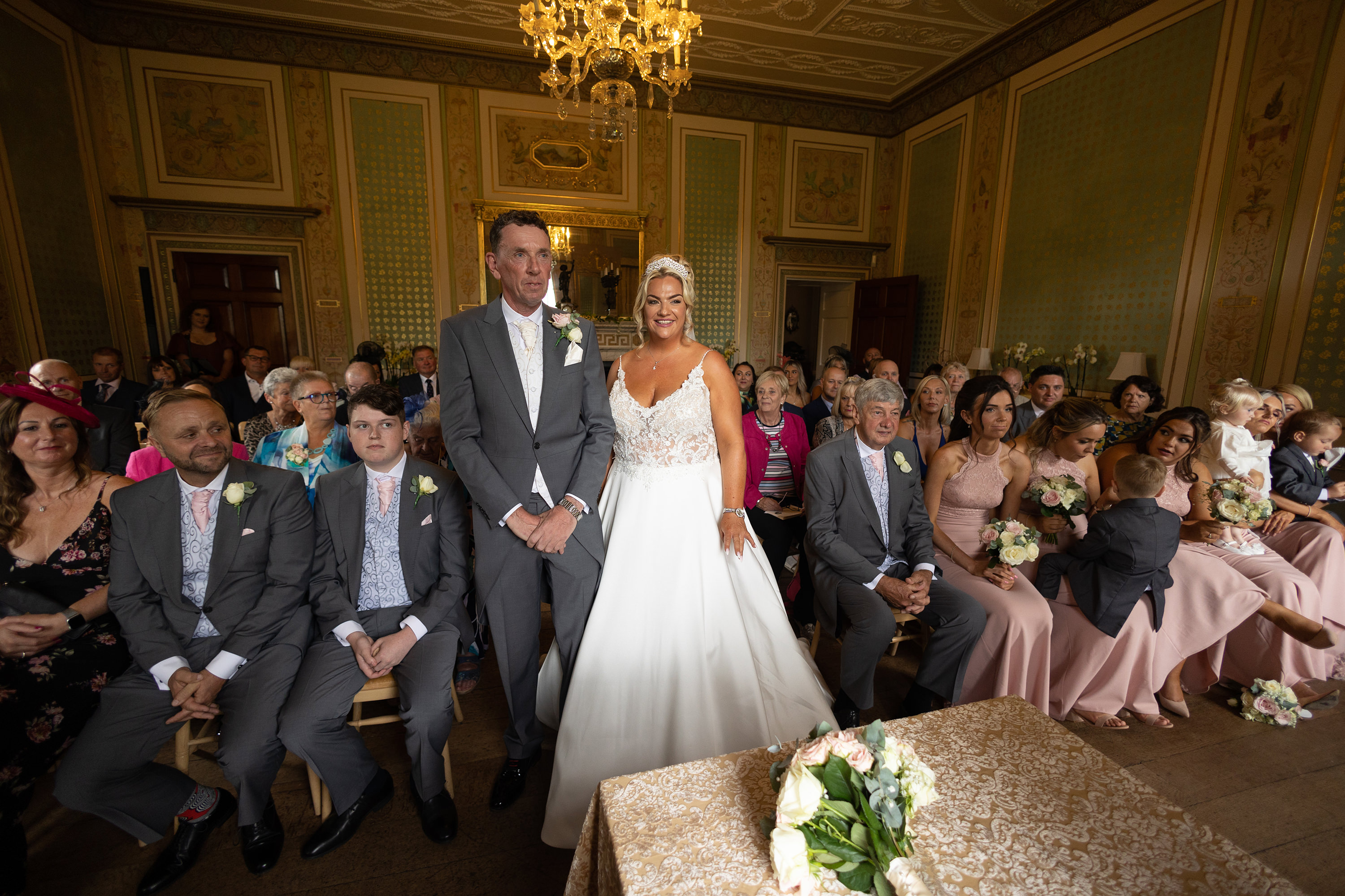 Amy and Tony's wedding at Lytham Hall Lancashire 