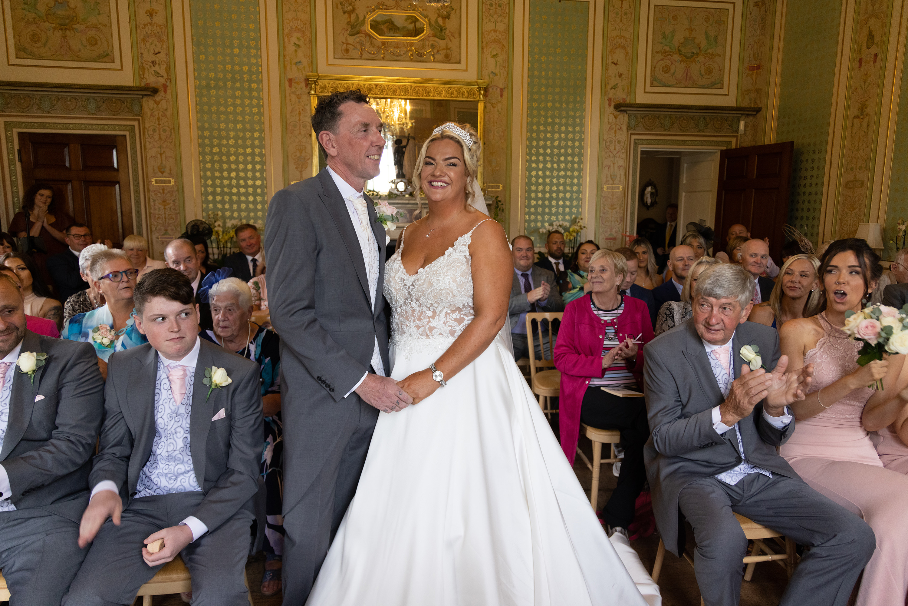 Amy and Tony and now husband and wife 