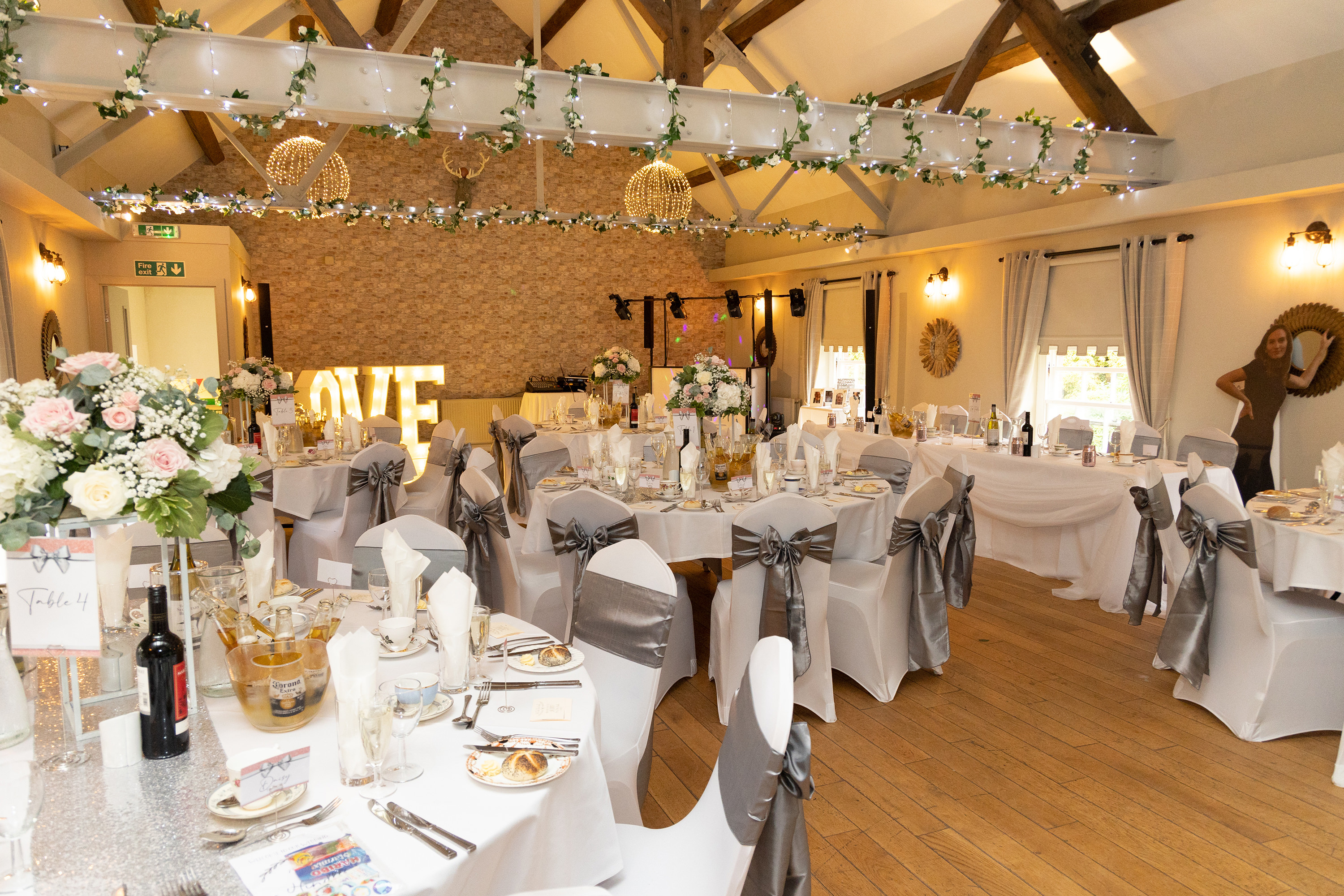 Lytham Hall wedding reception 