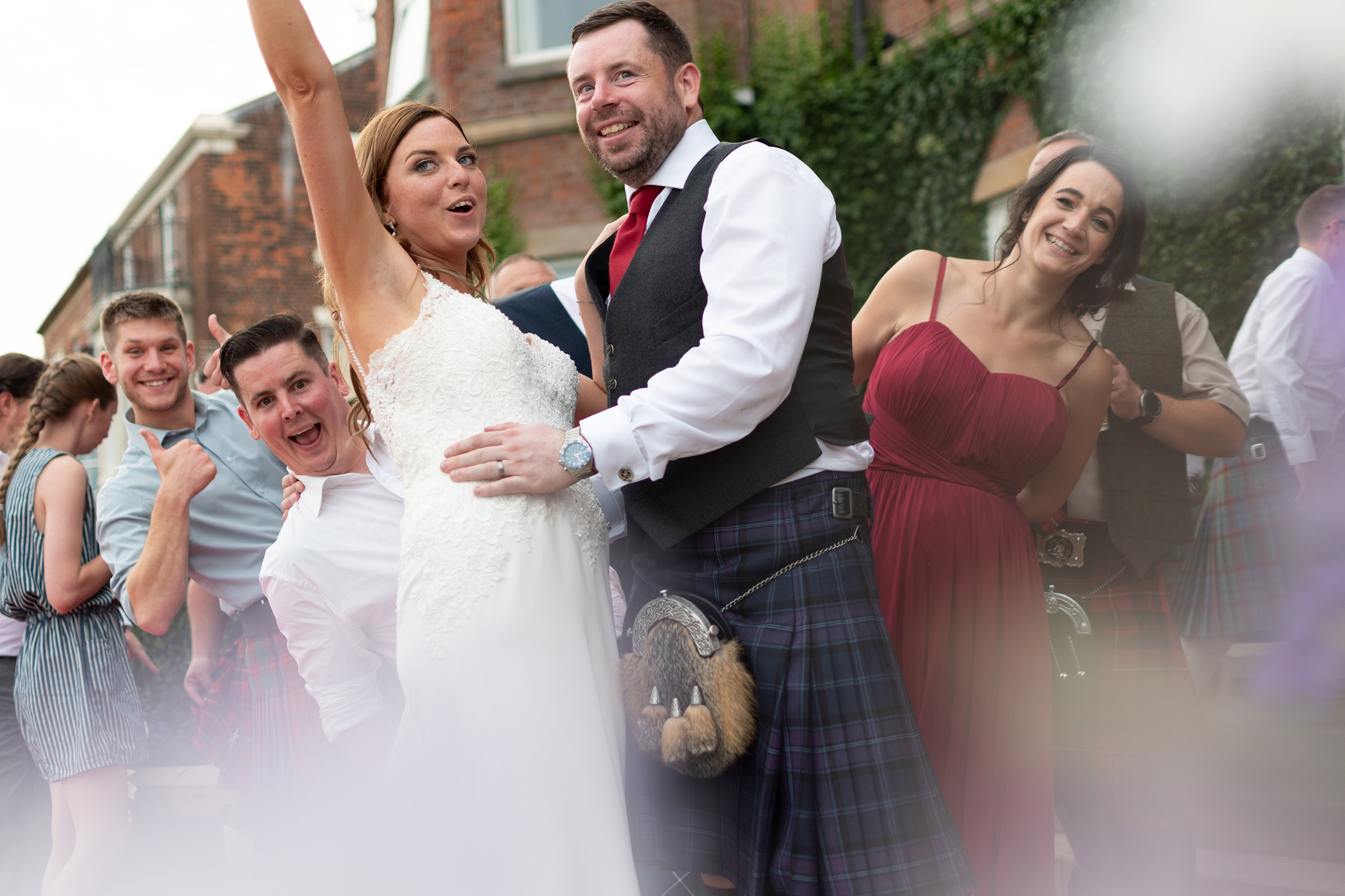 Wedding celebrations at the Clifton Arms Hotel in Lytham 