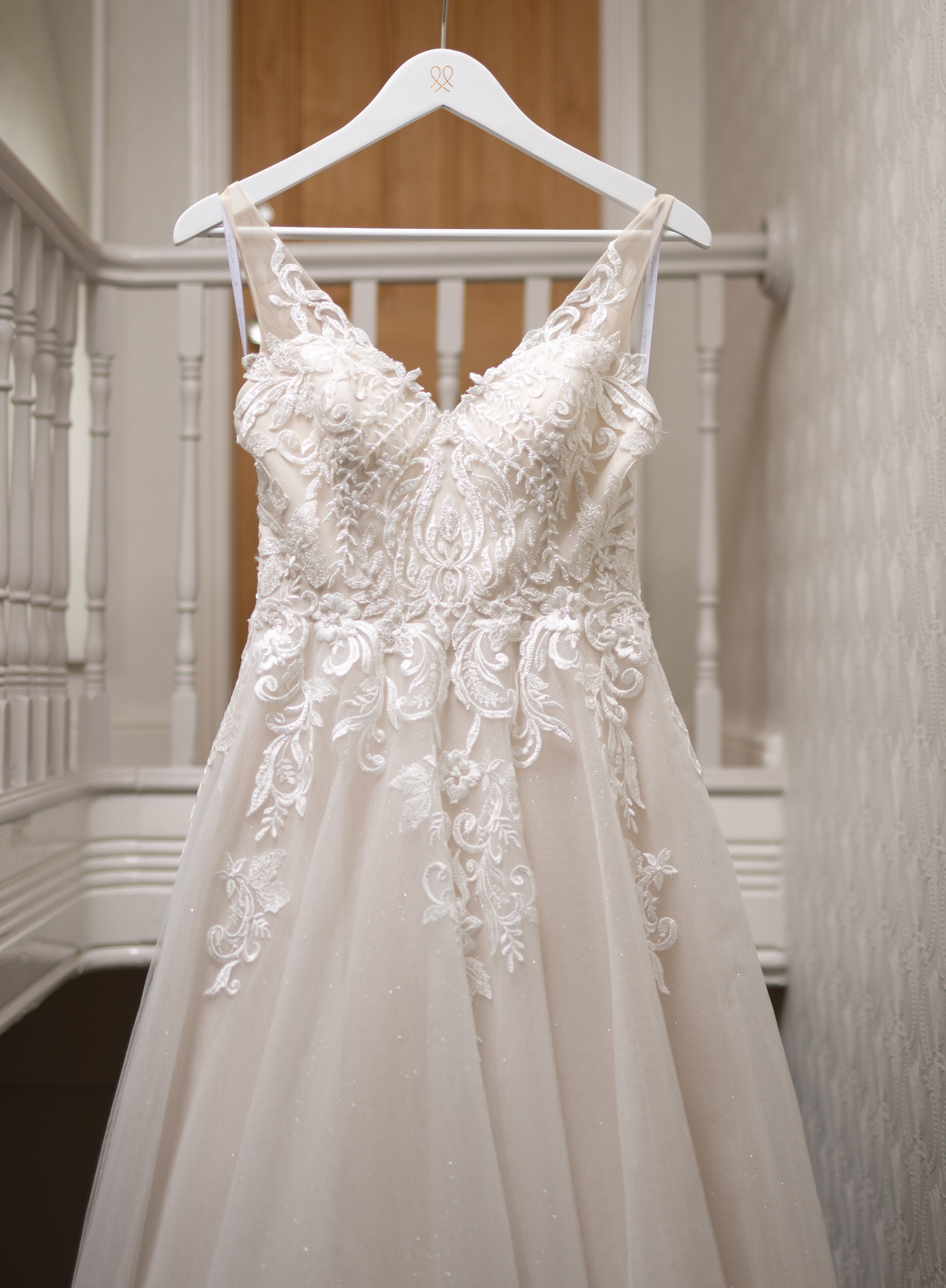 The Brides wedding dress 