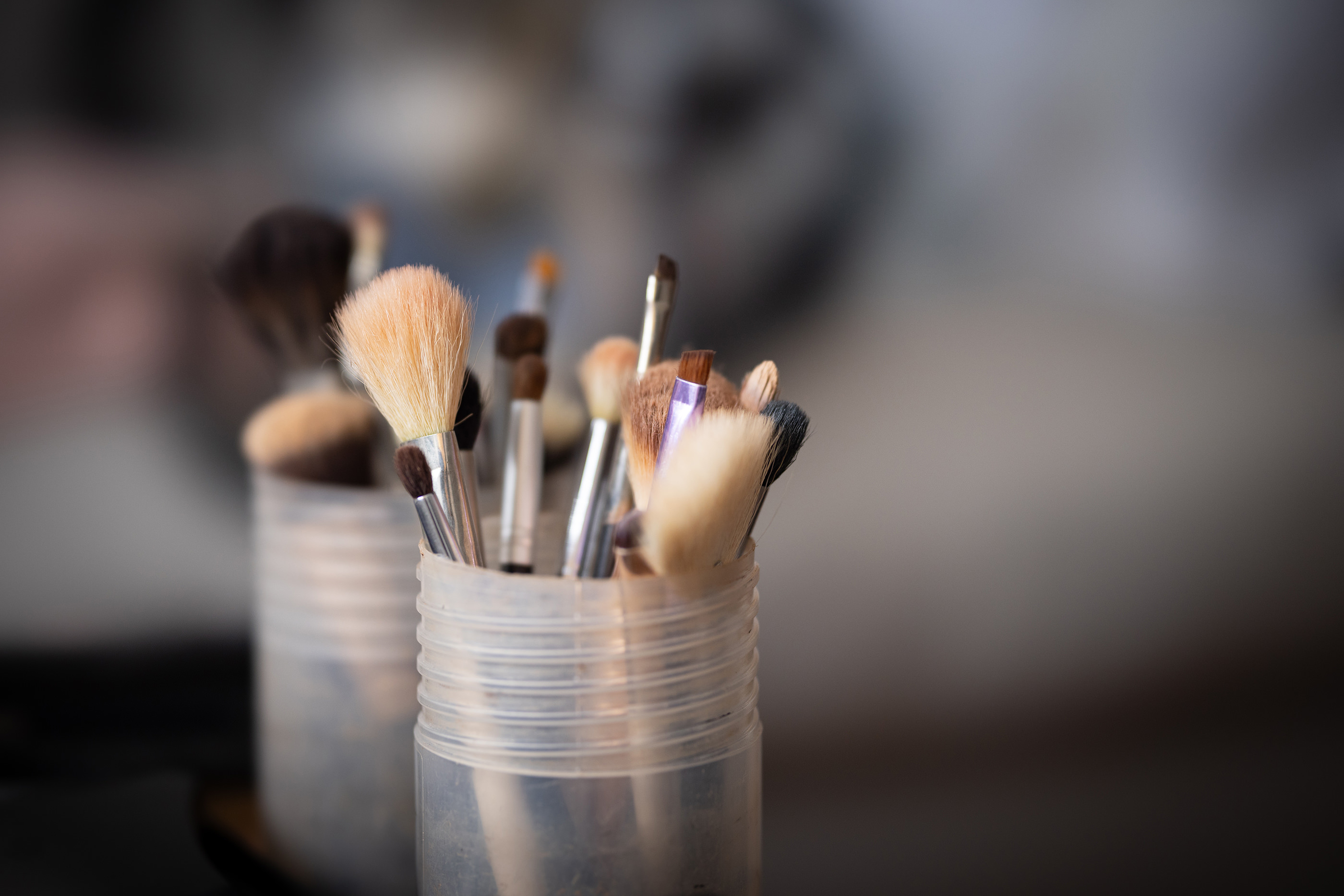 Makeup brushes for The Bridal preparations 