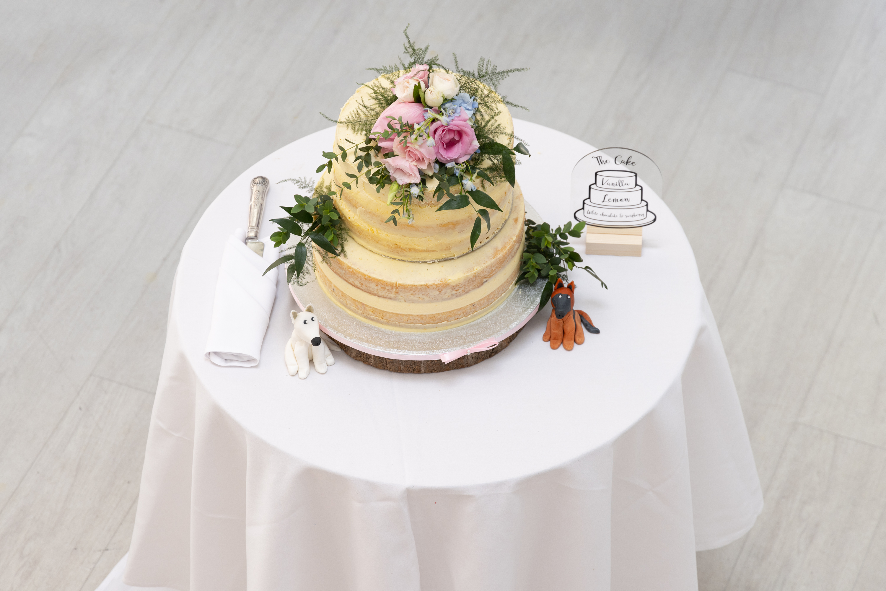 The wedding cake