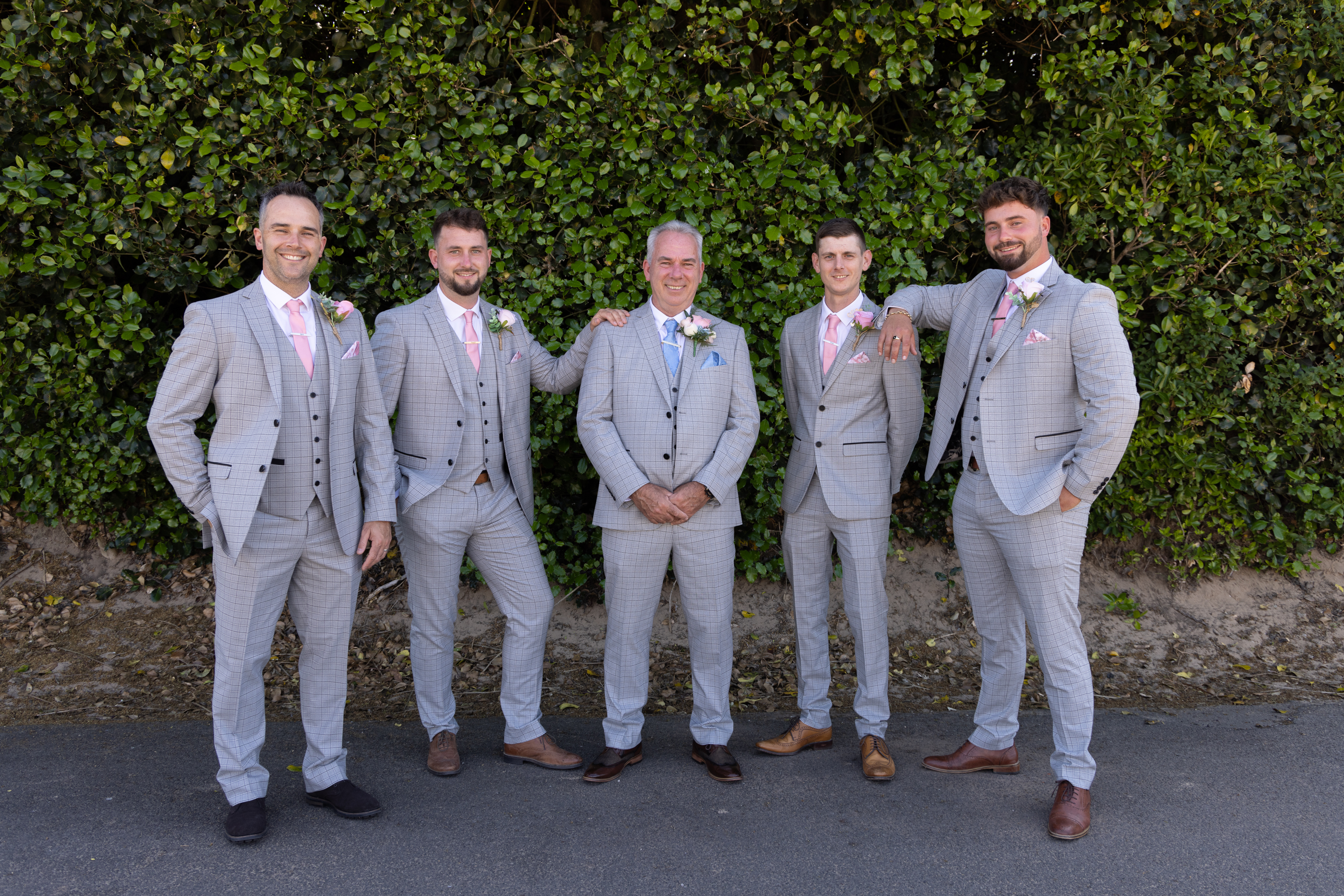 Peter and the groomsman 