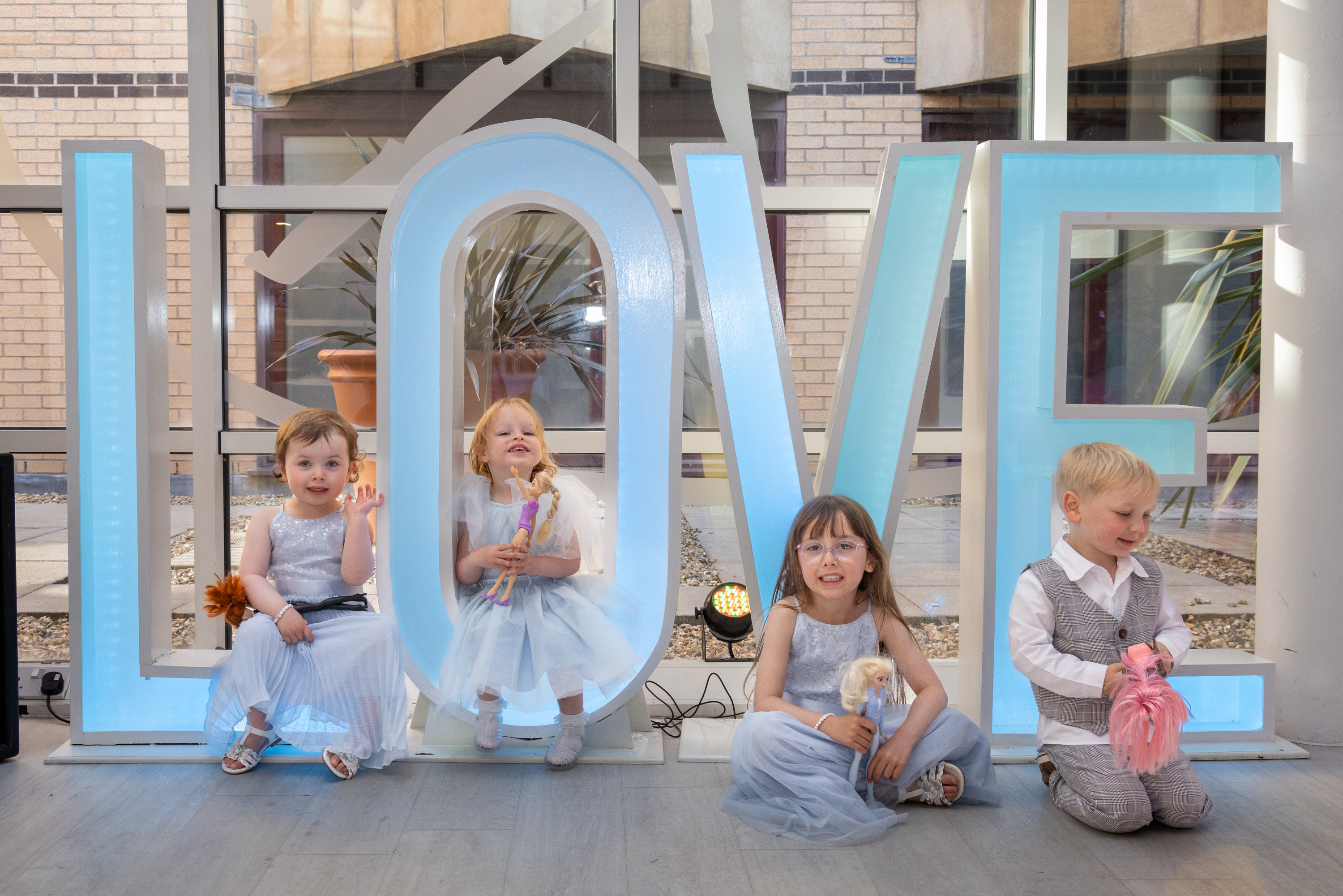 The little children in the love letters 