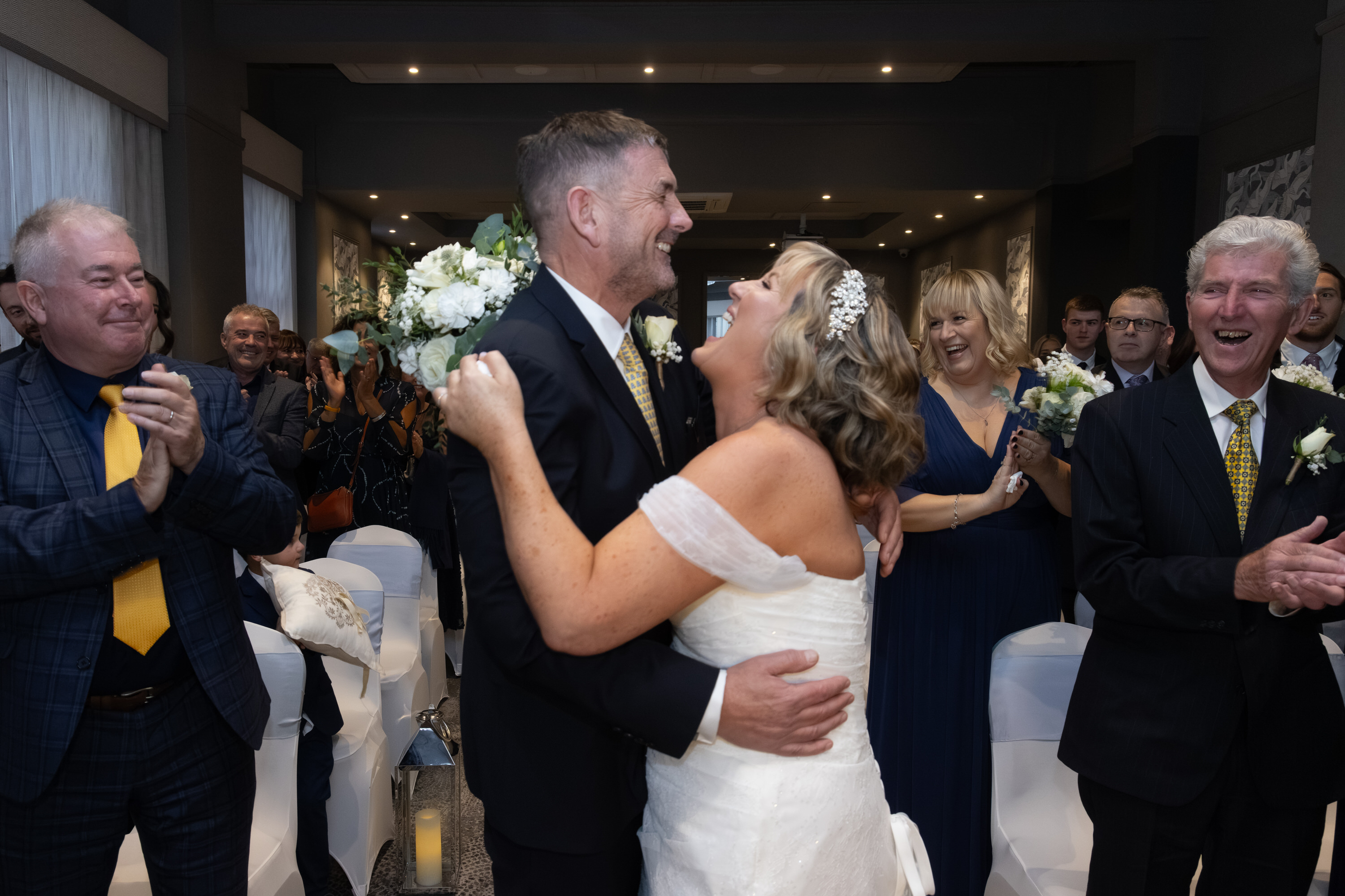 Wedding at the Clifton Arms Hotel lytham 