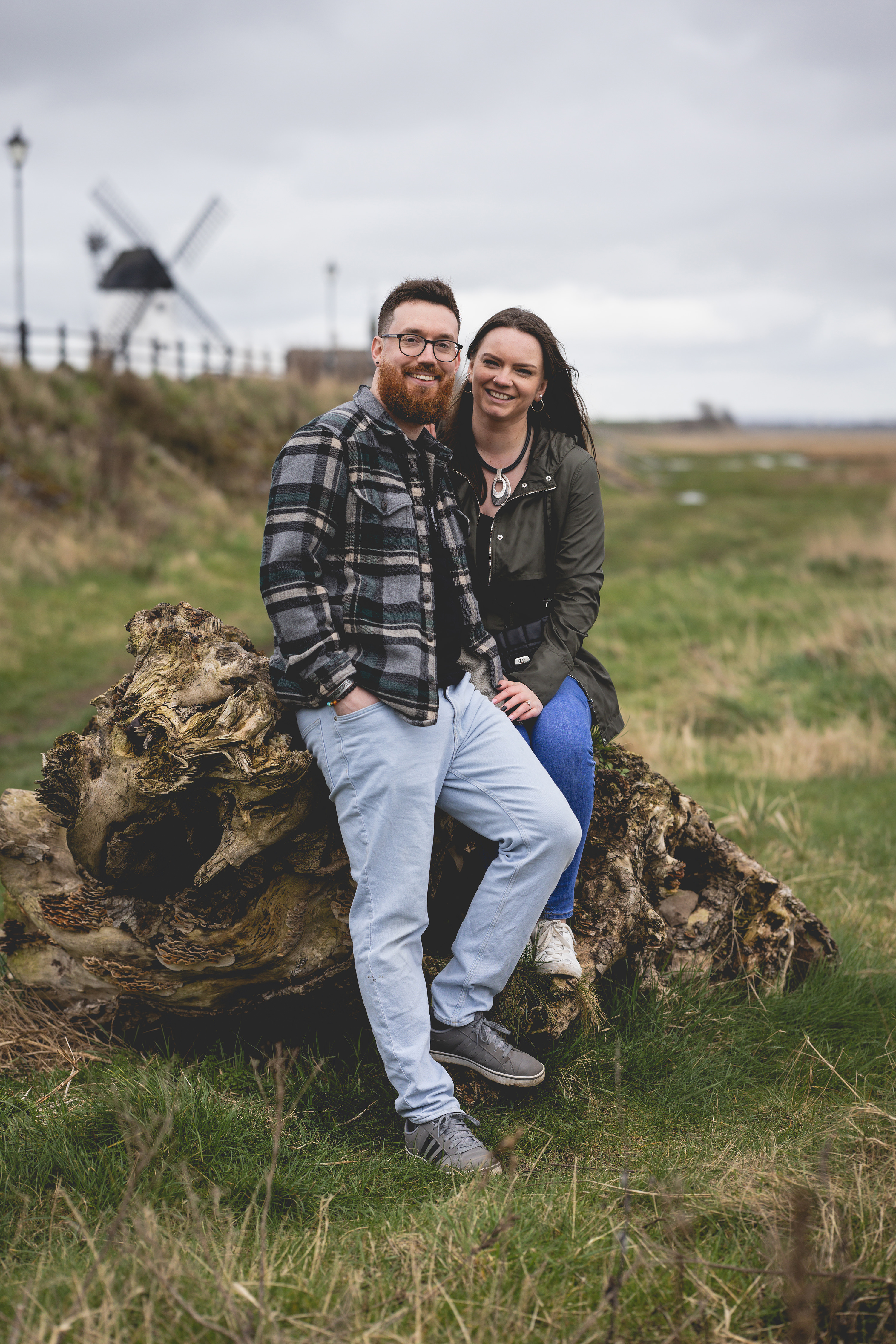 Pre wedding shoot Lytham Windmill