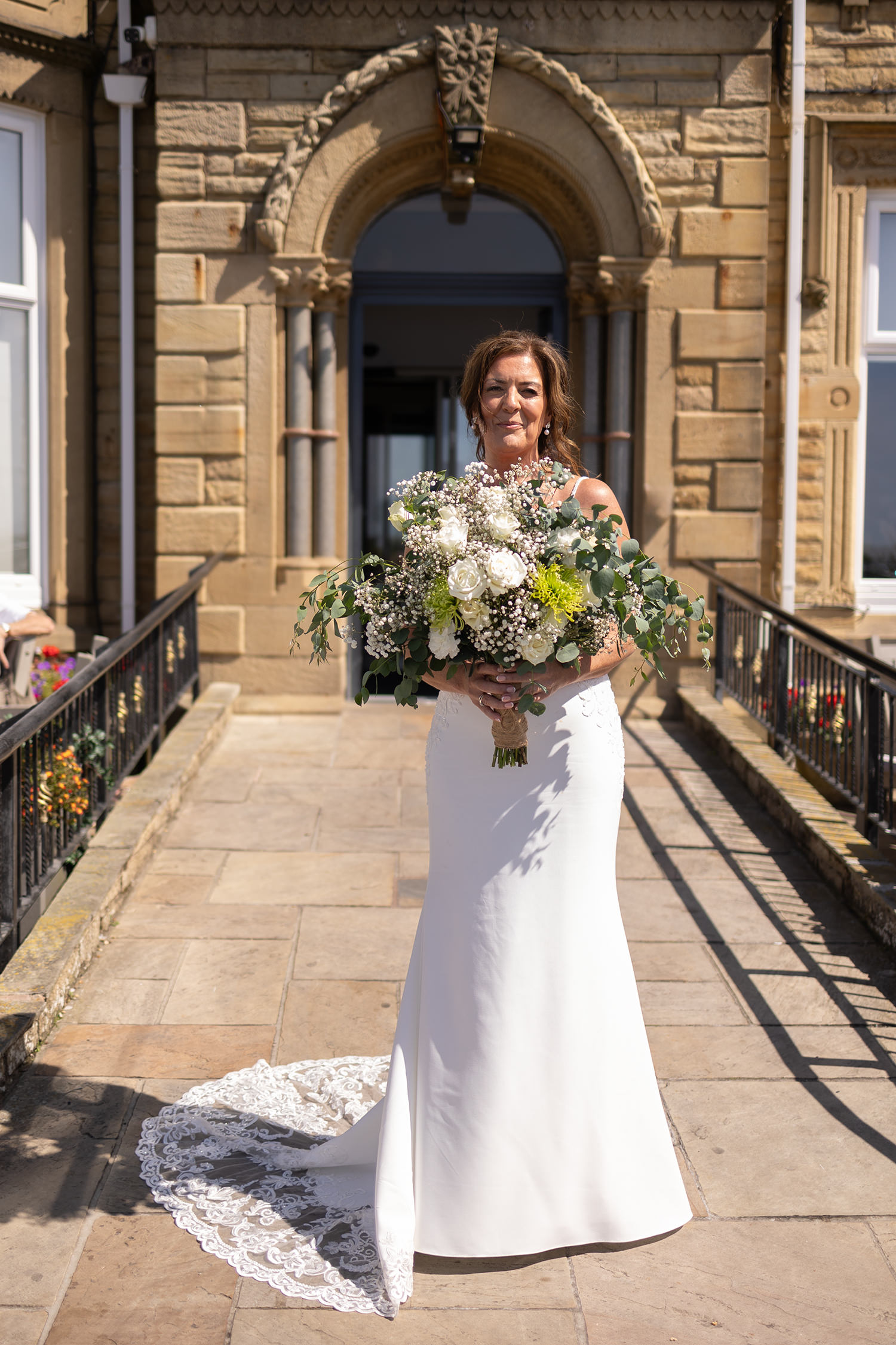 Claire and her bridesmaids at the Glendower hotel