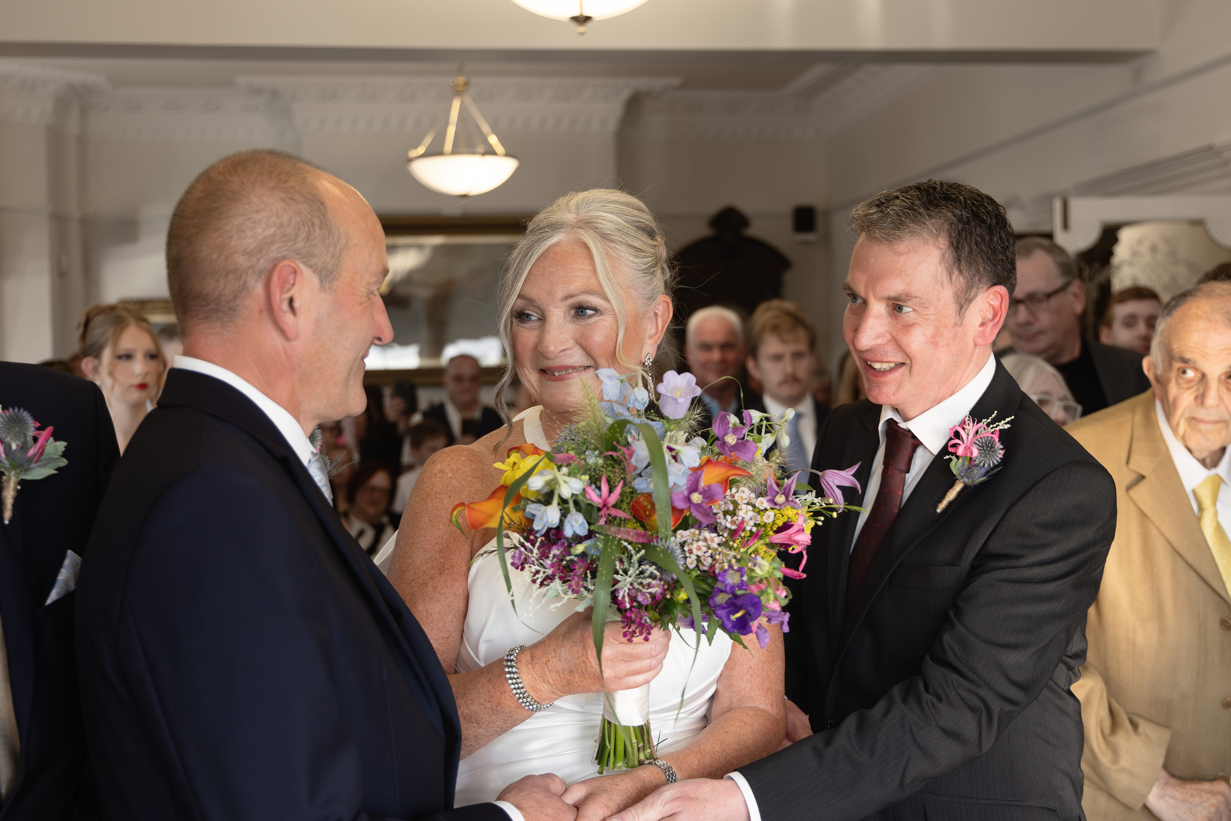 Marie and Duncan Fylde Council wedding