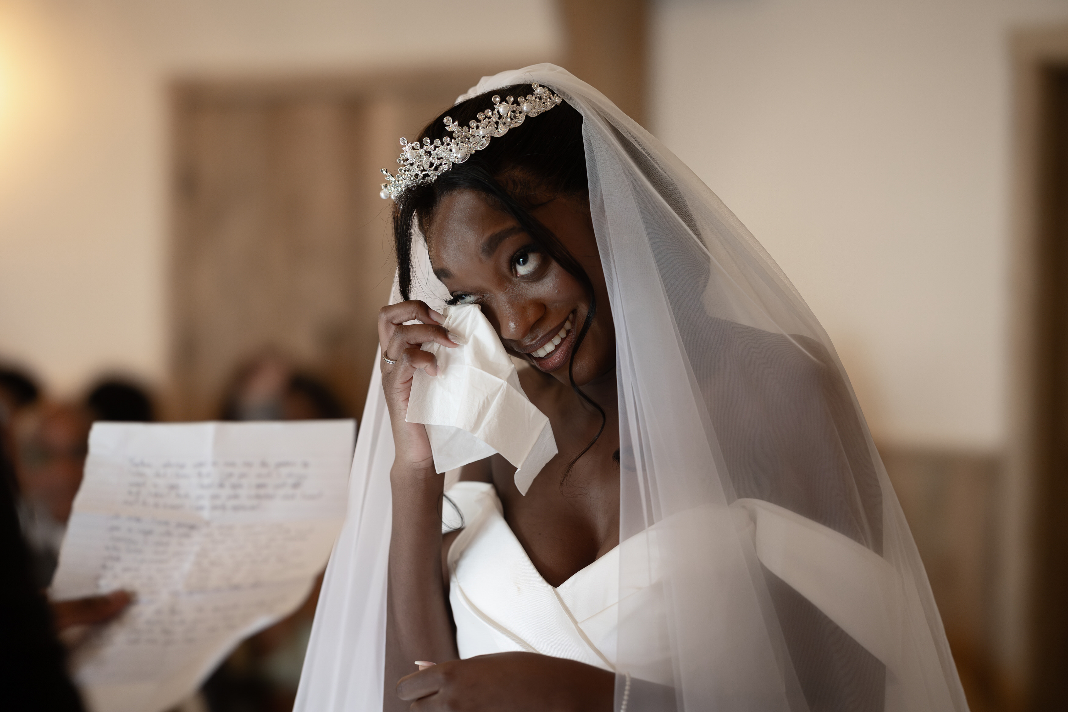 The Bride sheds the tier 