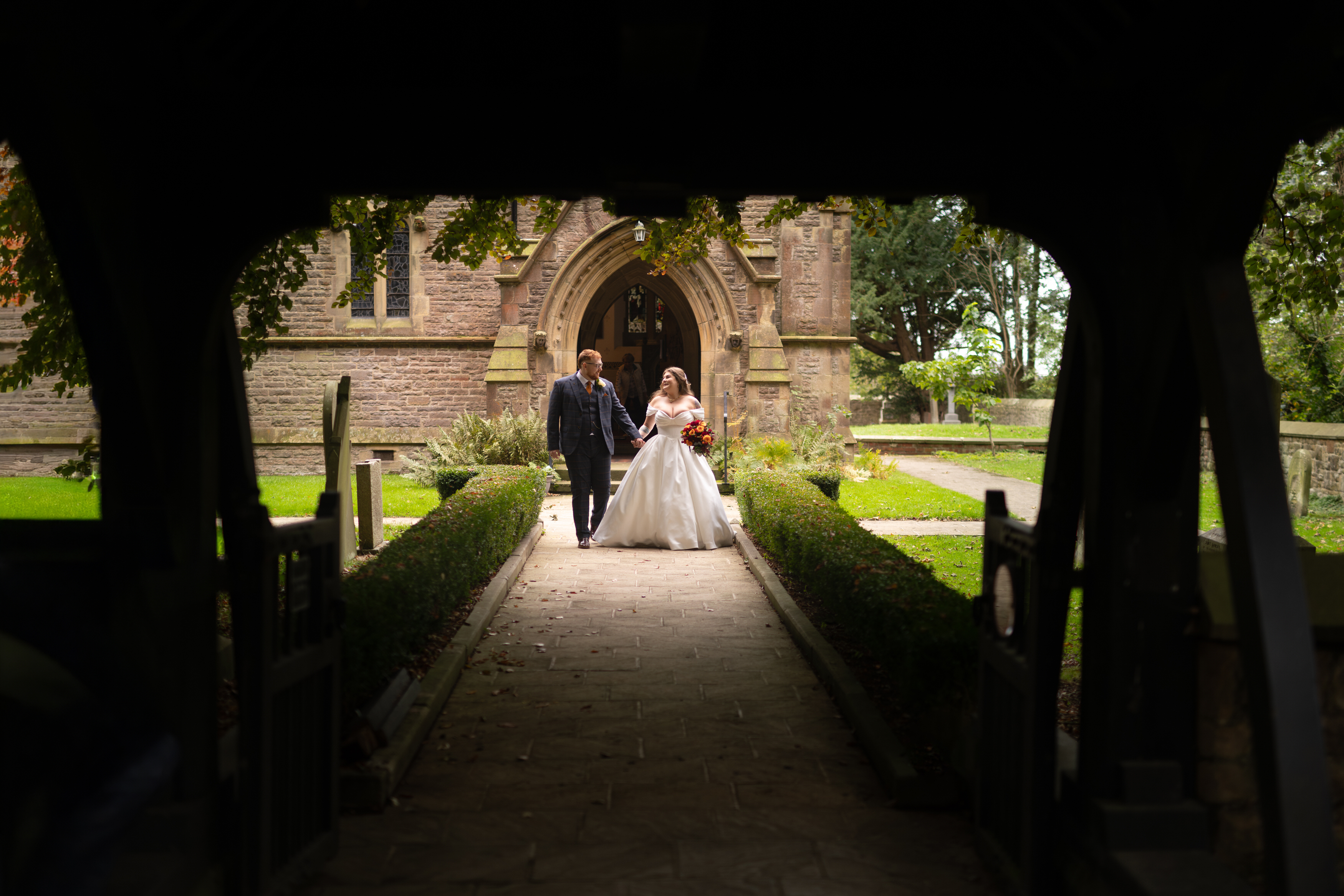 St Annes Church Singleton wedding photography