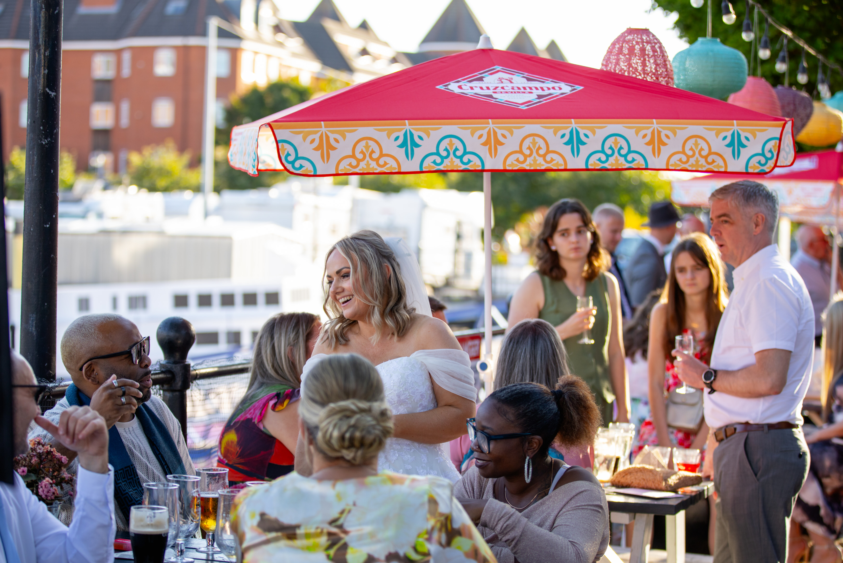 Wedding reception at Liverpool Yacht Club 