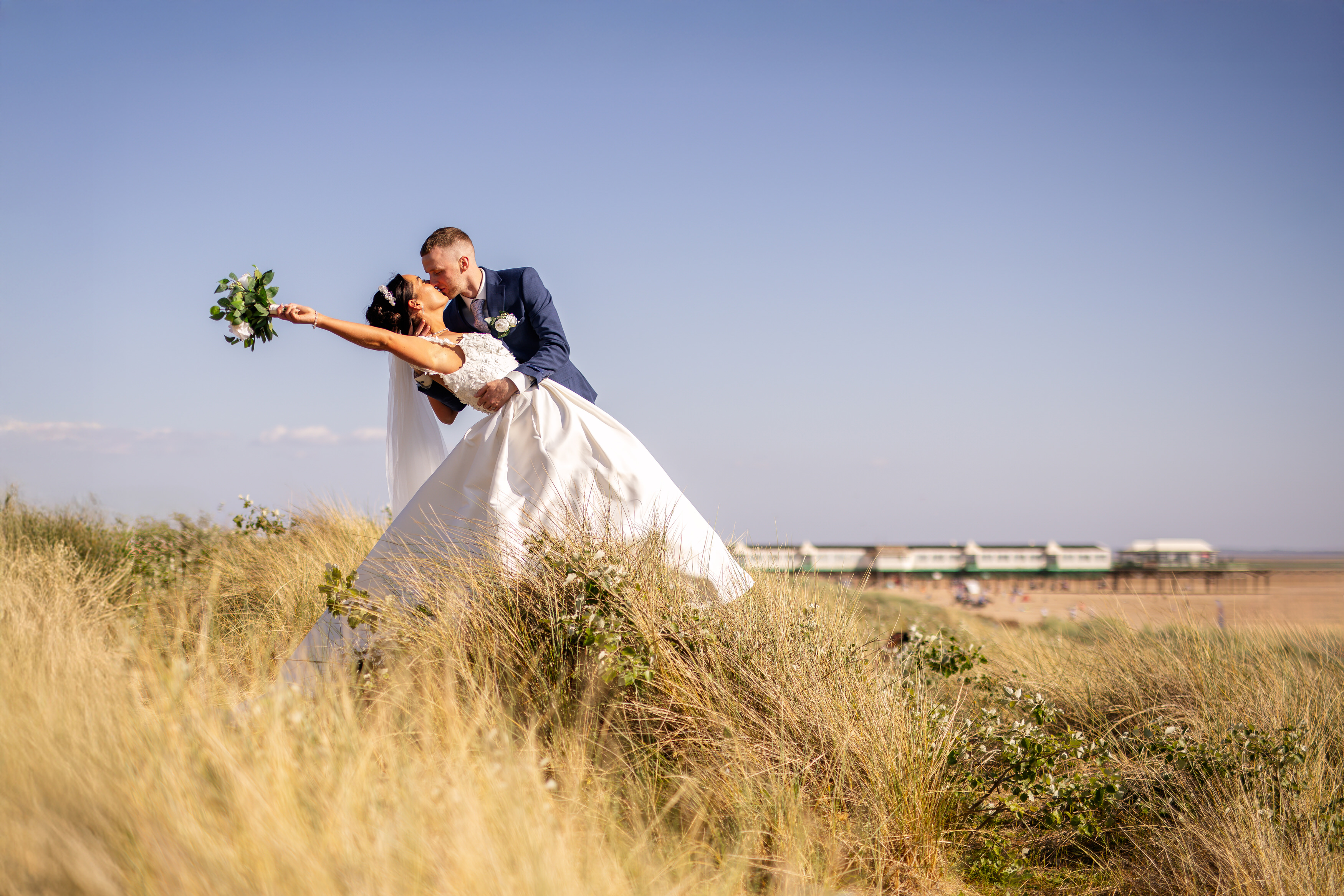 seaside wedding Lytham St Anne's