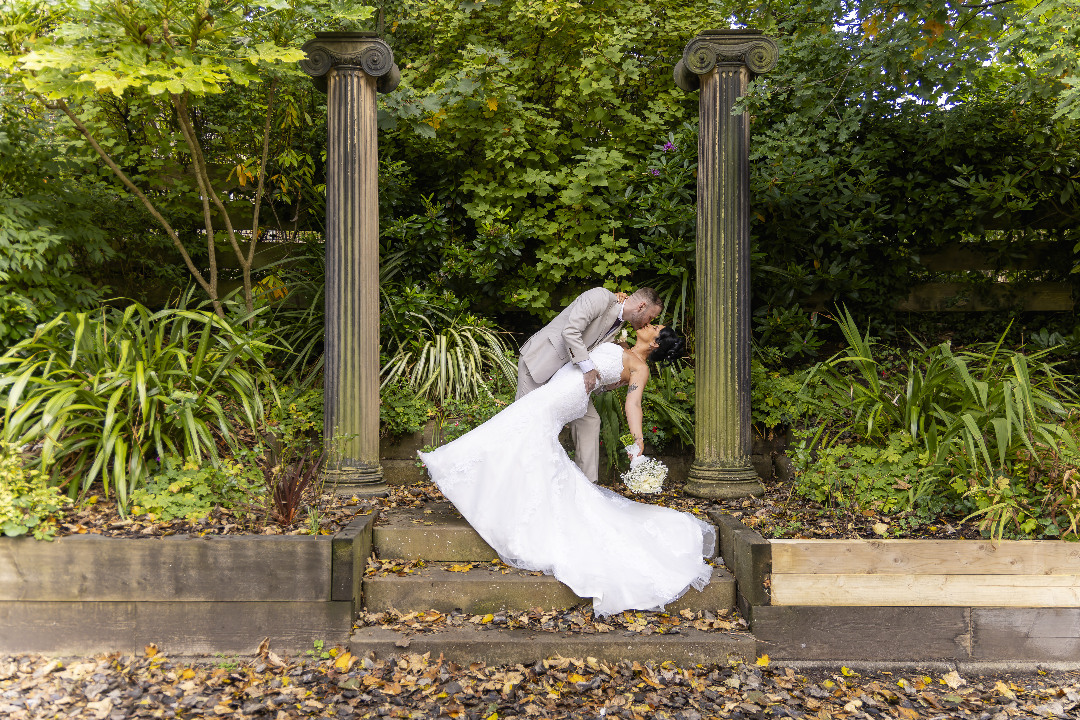 Valerie and Stefan have their wedding photos 